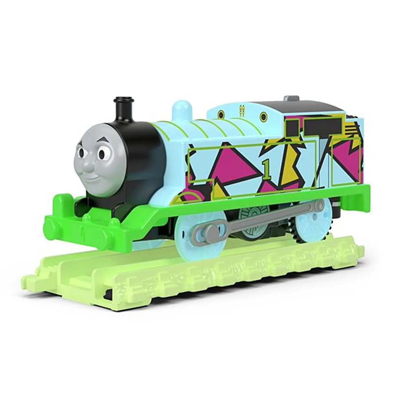 Fisher-Price Thomas & Friends Trackmaster Motorized Engine Hyper Glow Thomas