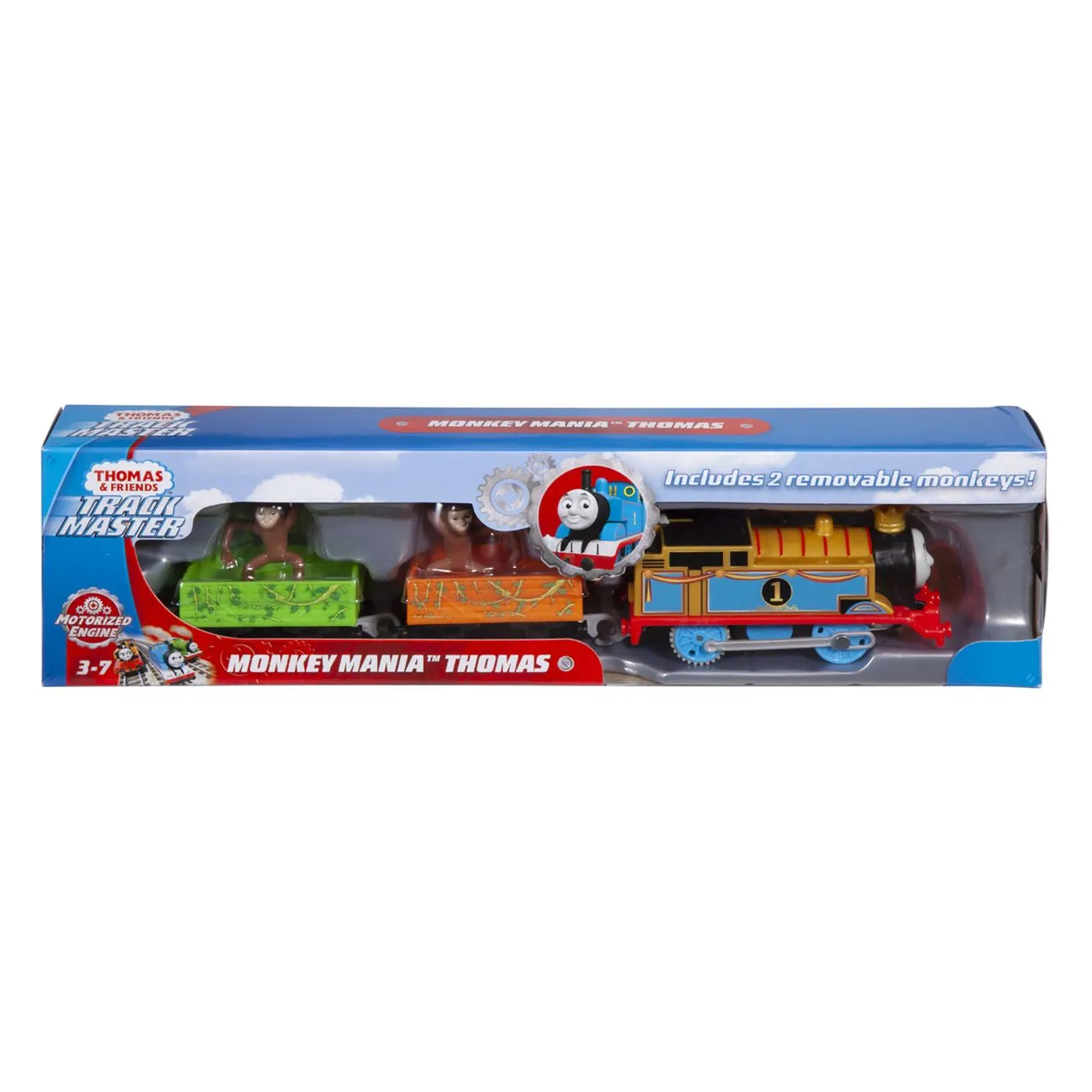 Fisher-Price Thomas & Friends Trackmaster Motorized Engine Monkey Mania Thomas