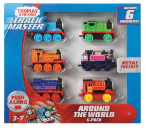 Fisher-Price Thomas & Friends Trackmaster Push Along Around The World 6 Engine Pack