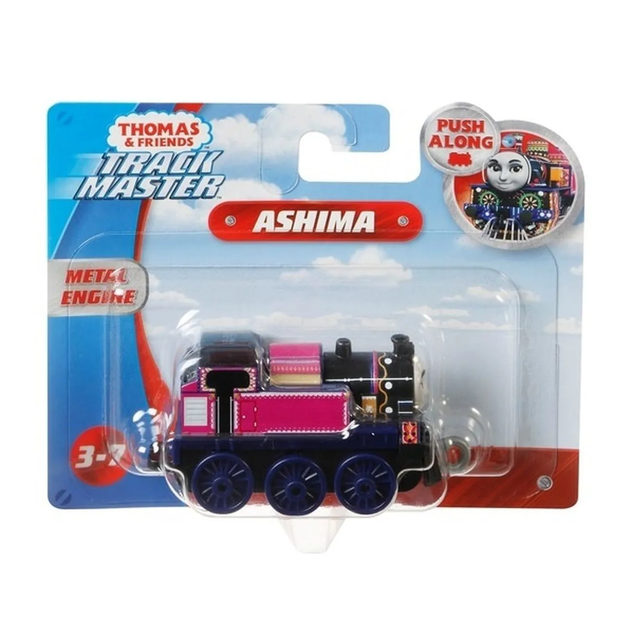 Fisher-Price Thomas & Friends Trackmaster Push Along Small Engine Ashima
