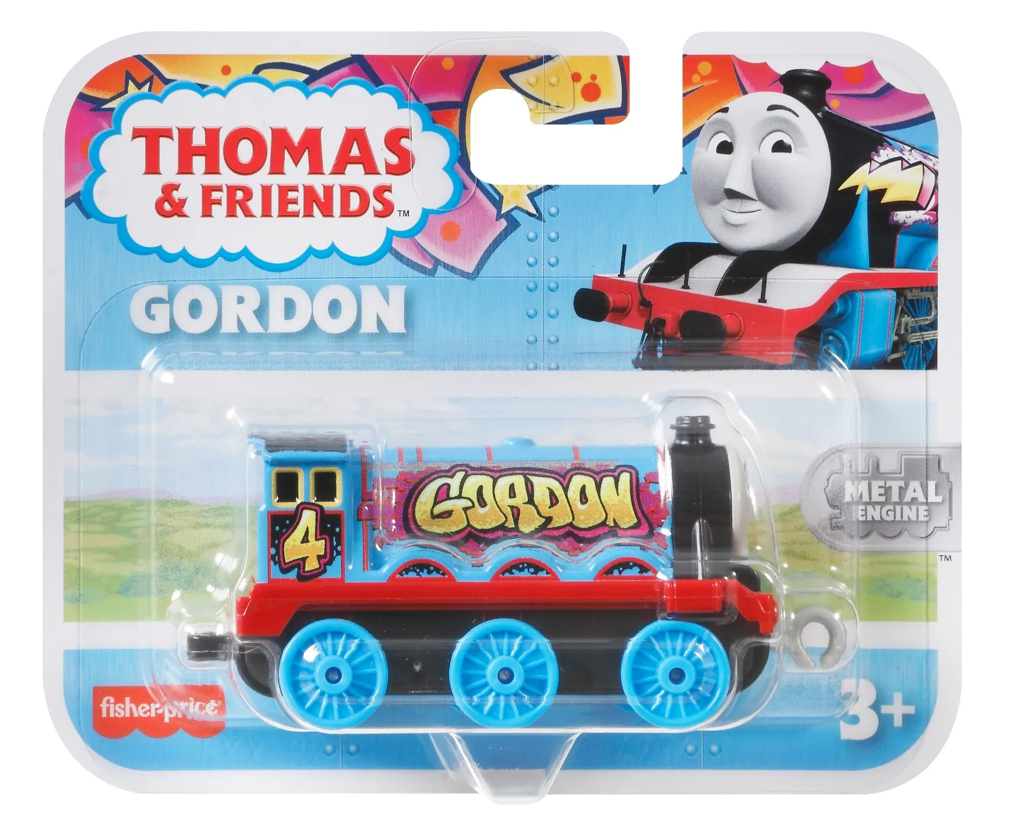 Fisher-Price Thomas & Friends Trackmaster Push Along Small Engine Gordon