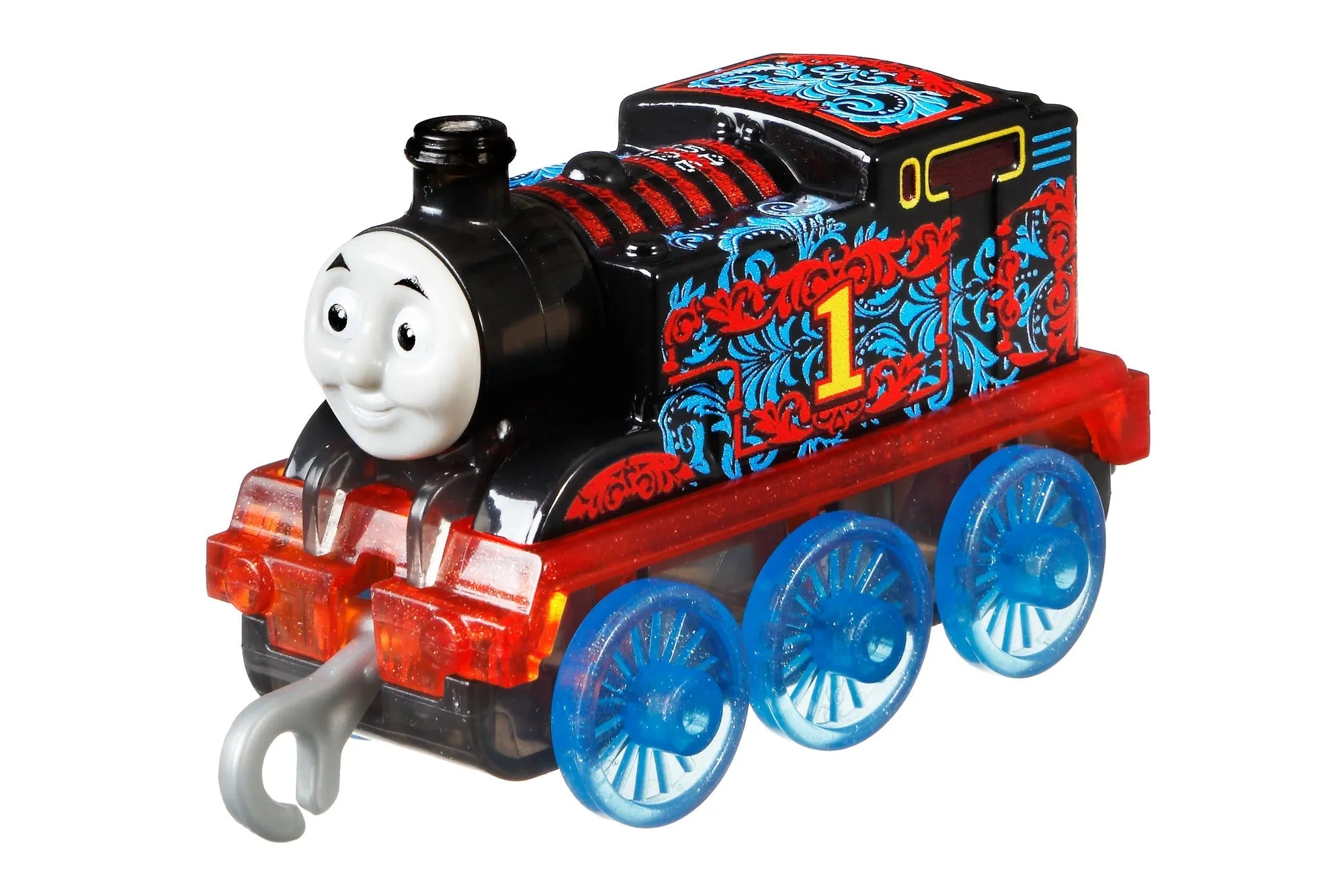 Fisher-Price Thomas & Friends Trackmaster Push Along Small Engine Thomas Black