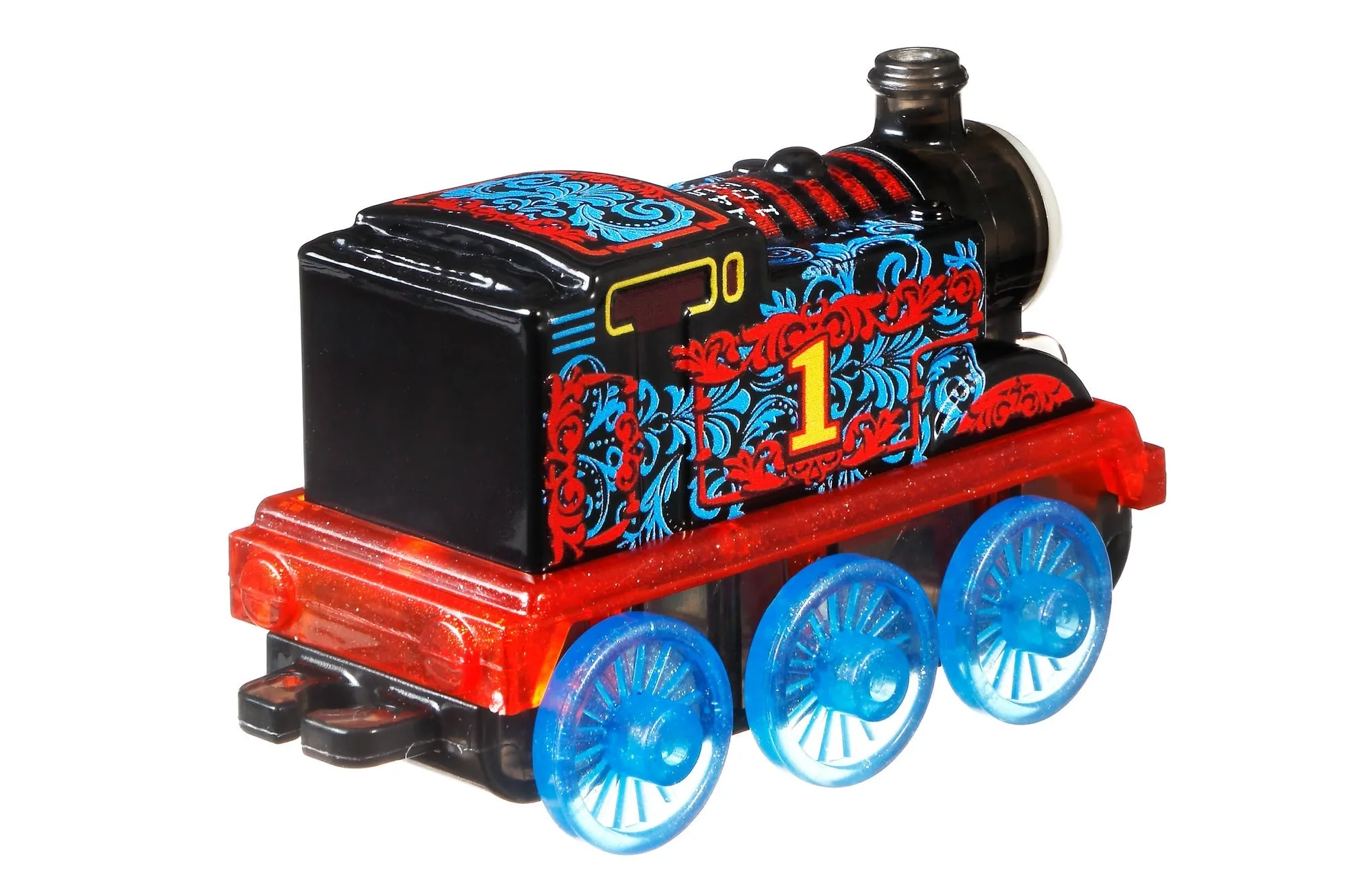 Fisher-Price Thomas & Friends Trackmaster Push Along Small Engine Thomas Black