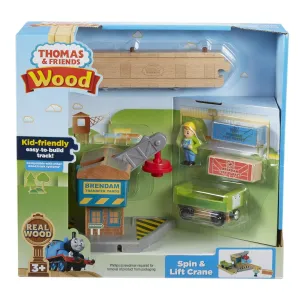 Fisher-Price Thomas Wood Spin & Lift Crane
