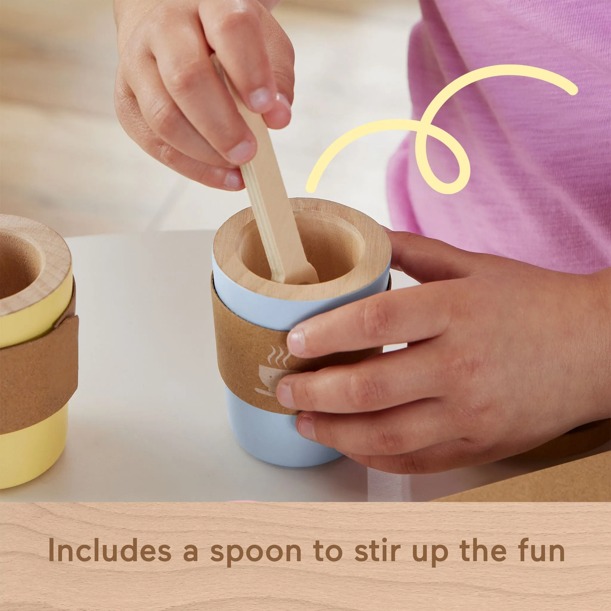 Fisher-Price Wooden Coffee To Go Set