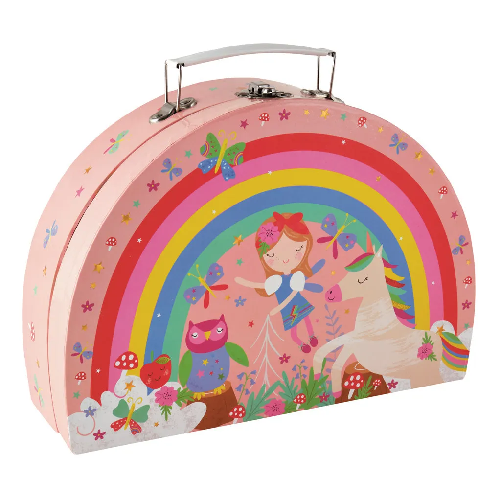 Floss & Rock Tin Tea Set 10 Piece - Rainbow Fairy
