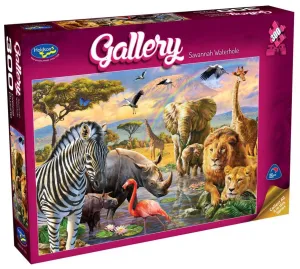 Gallery 300 Piece Puzzle Savannah Waterhole