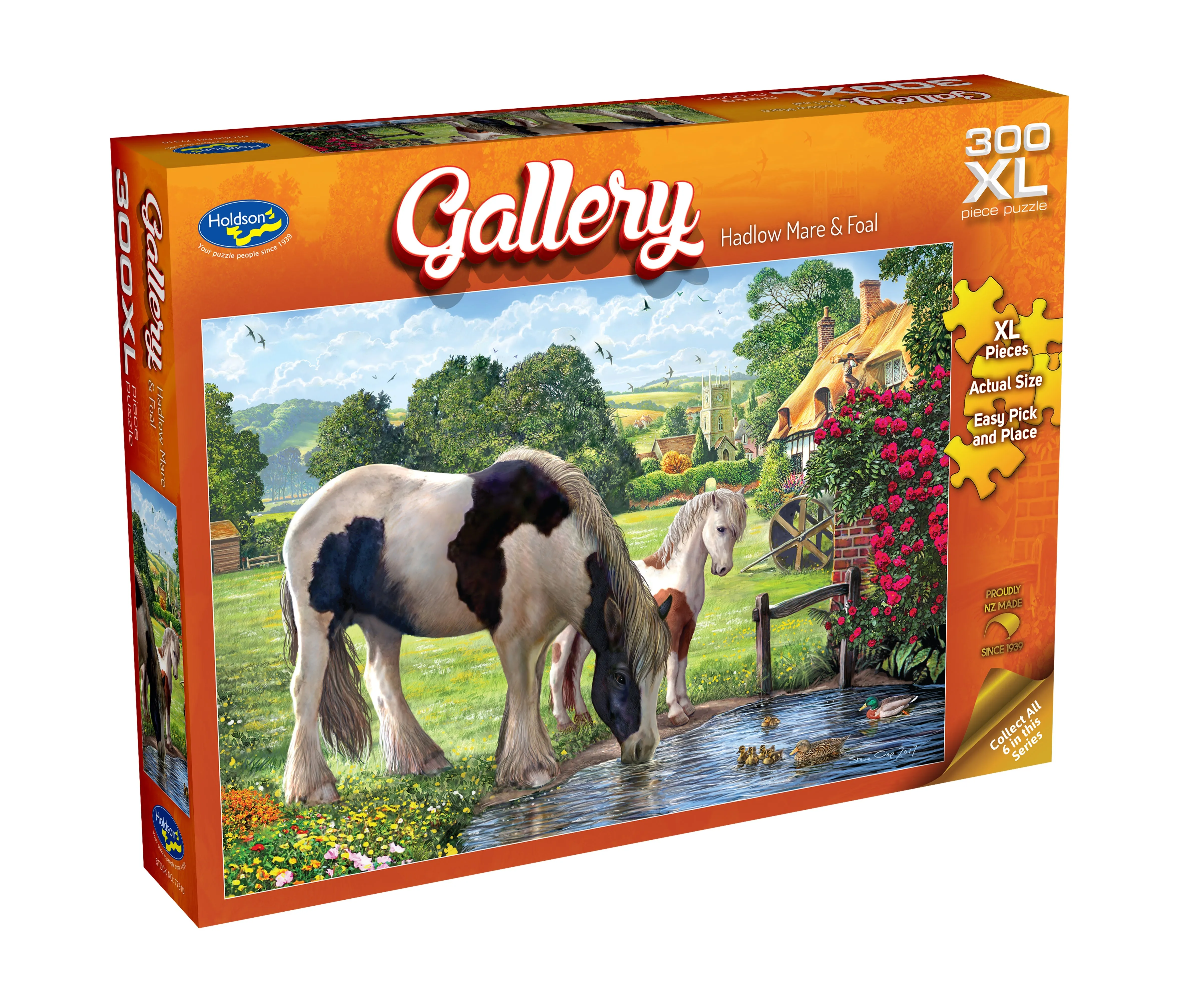 Gallery Series 7 300 Piece Xl Puzzle Hadlow Mare & Foal