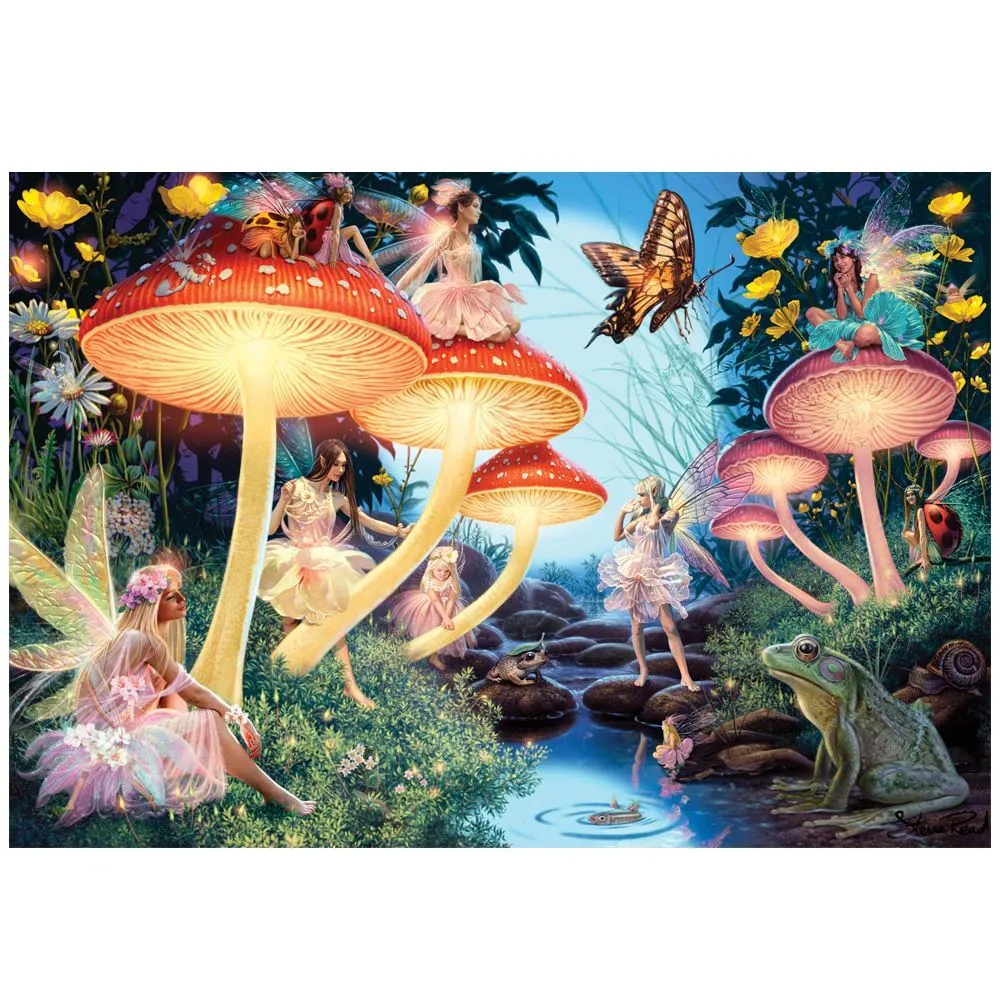 Gallery Series 7 300 Piece Xl Puzzle Toadstool Brook