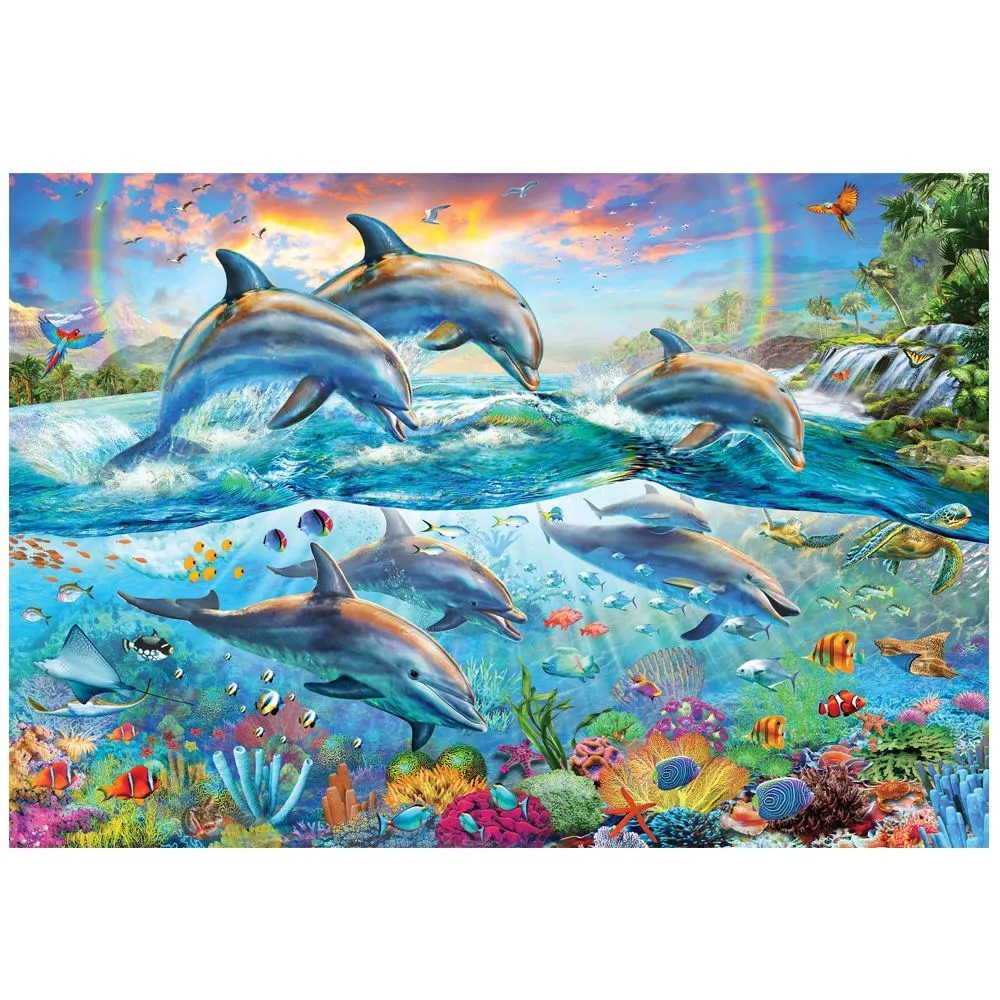 Gallery Series 7 300 Piece Xl Puzzle Tropical Seaworld