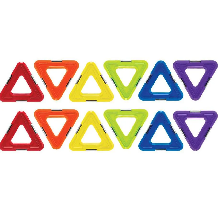 GeoSmart Triangle Piece Set (12 pcs)