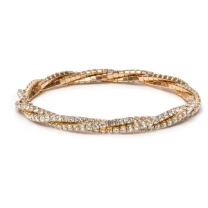 Great Pretenders Boutique Diamante Twist Bracelet