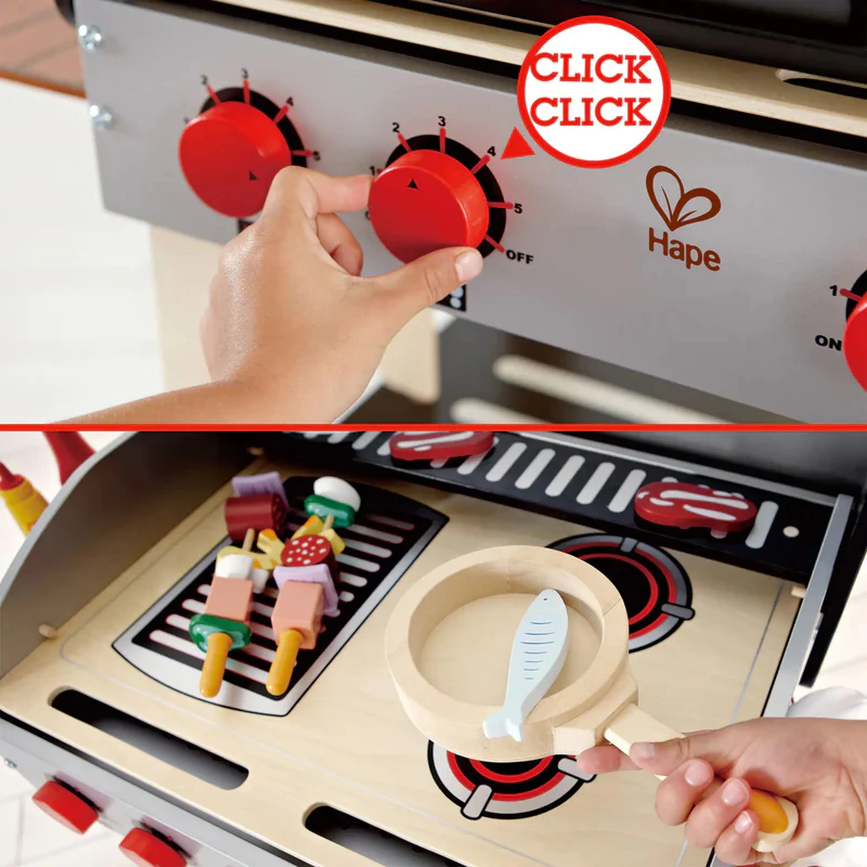 Hape Gourmet Grill With Food