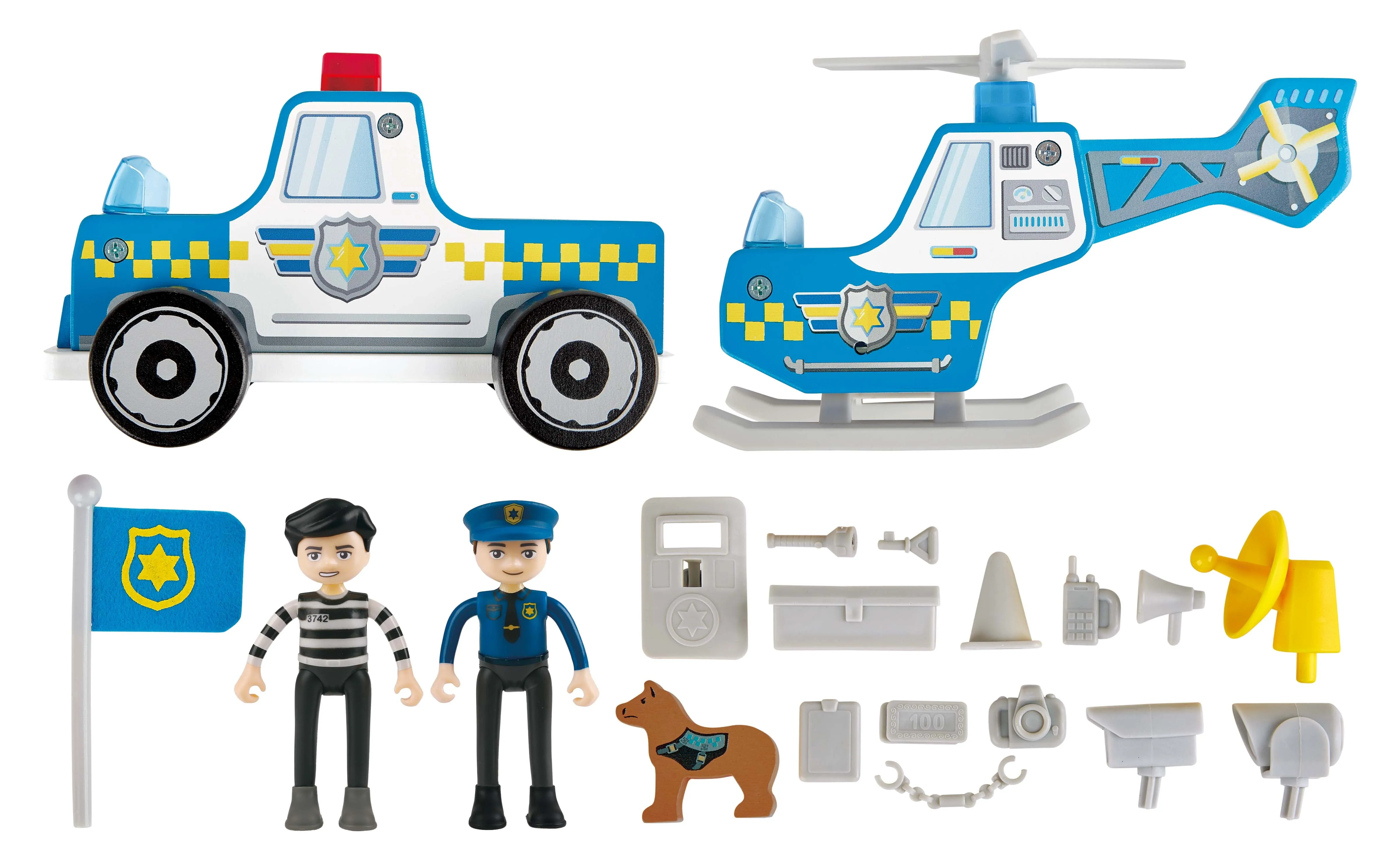 Hape Metro Police Dept Playset