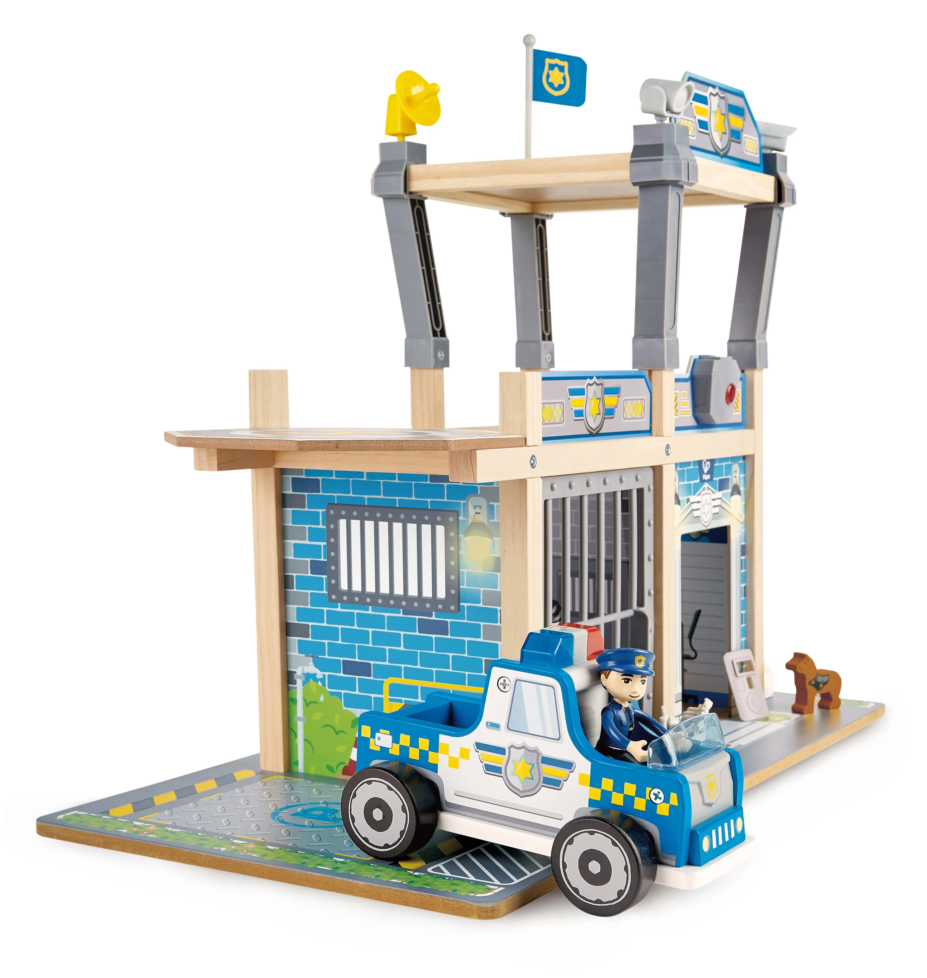 Hape Metro Police Dept Playset