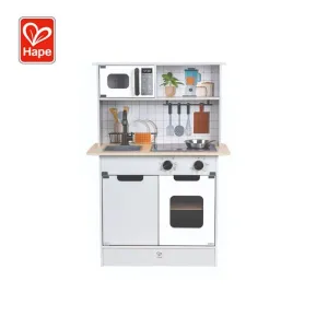 Hape Promo Kitchen Playset With Light & Sound (Open/Close Micro-Wave Oven)