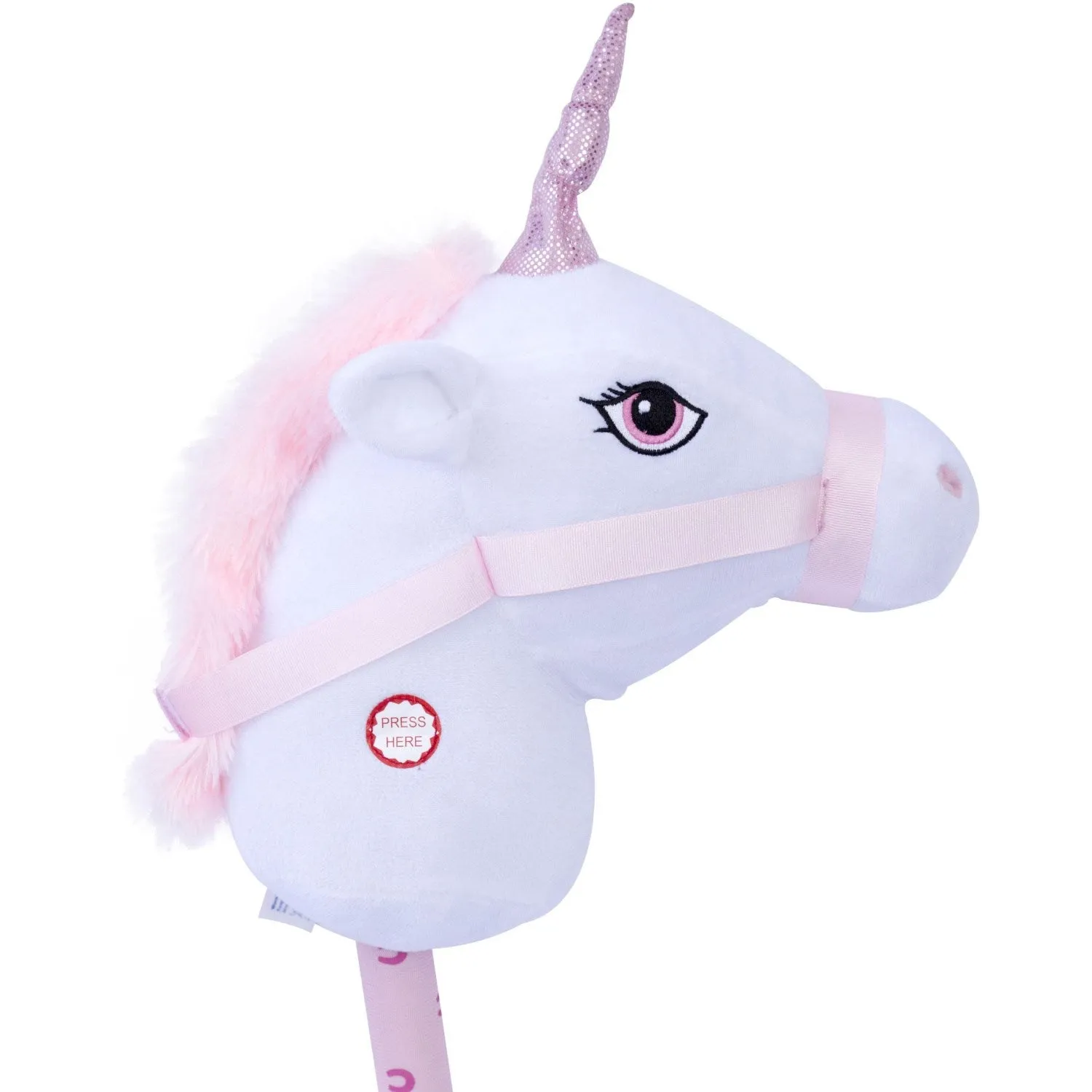 Happy Pets Giddy Up Hobby Horse Unicorn
