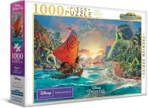 Harlington Thomas Kinkade 1000 Piece Puzzle Disney Moana
