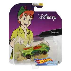 Hot Wheels Disney Character Car Series 2 2/6 Peter Pan