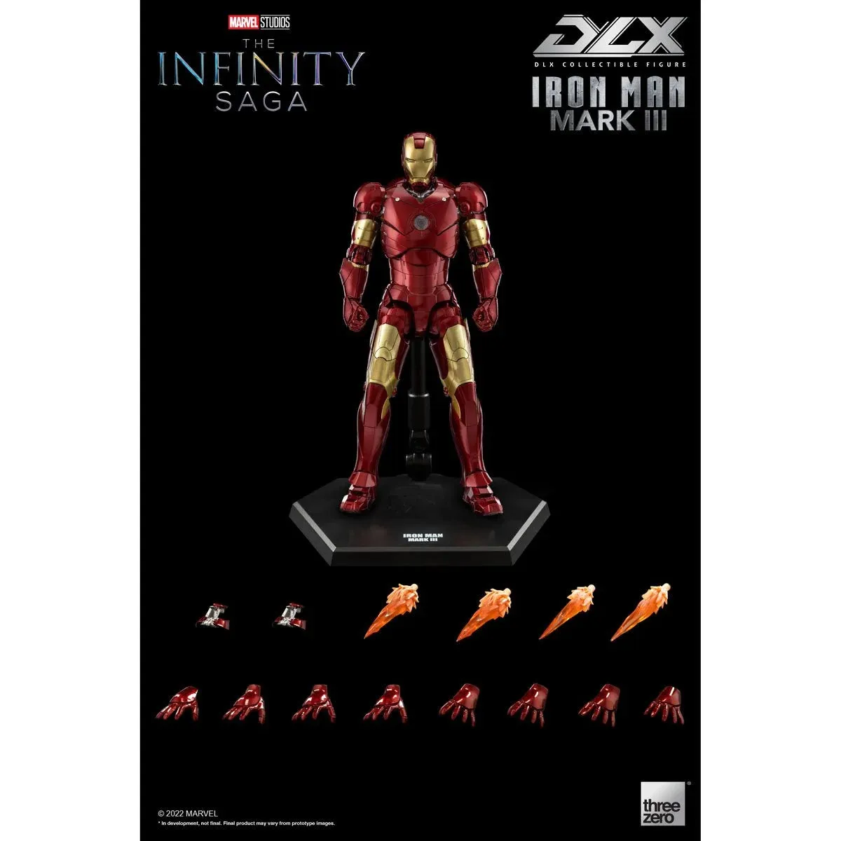 Iron Man Mark 3 Marvel The Infinity Saga DLX by Threezero