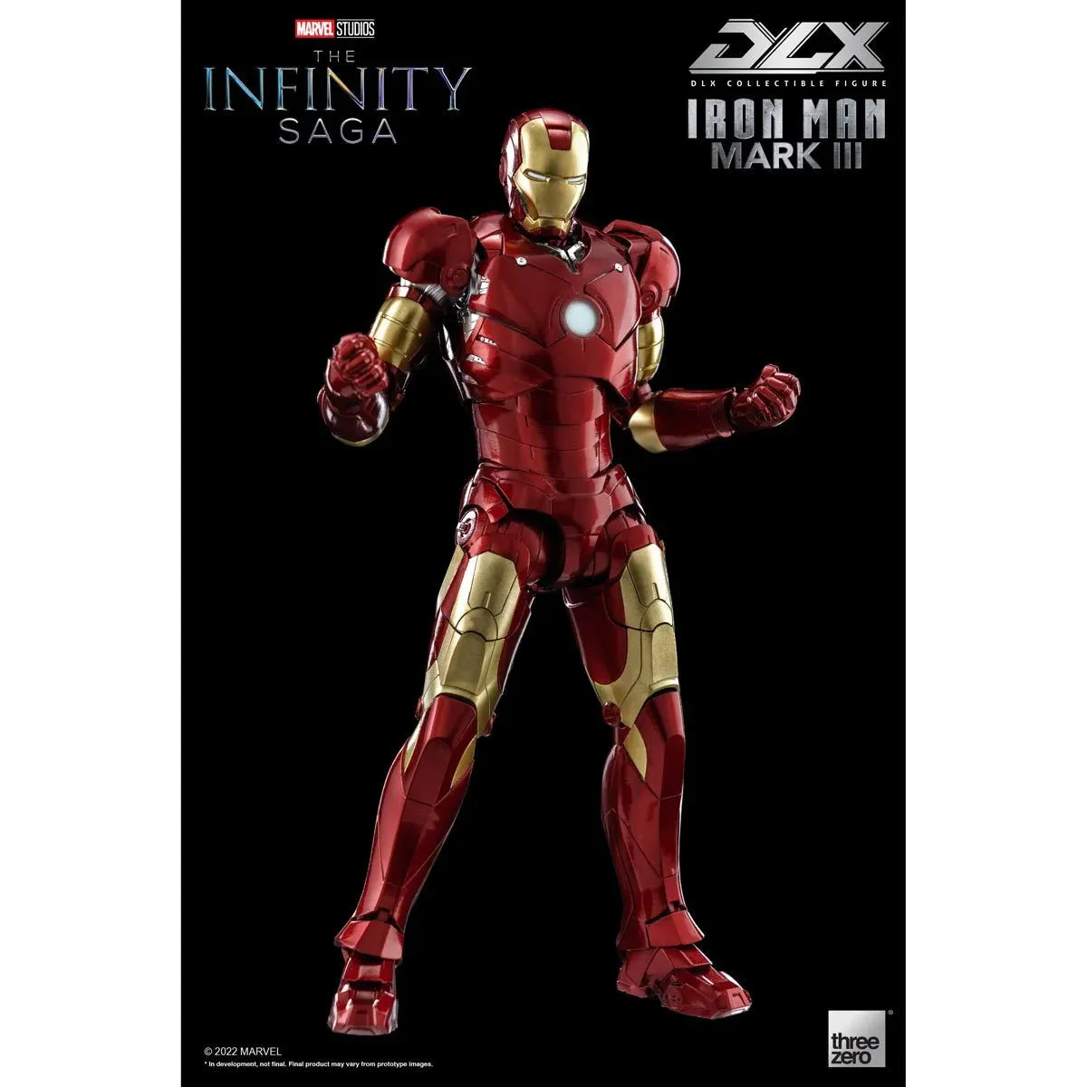 Iron Man Mark 3 Marvel The Infinity Saga DLX by Threezero