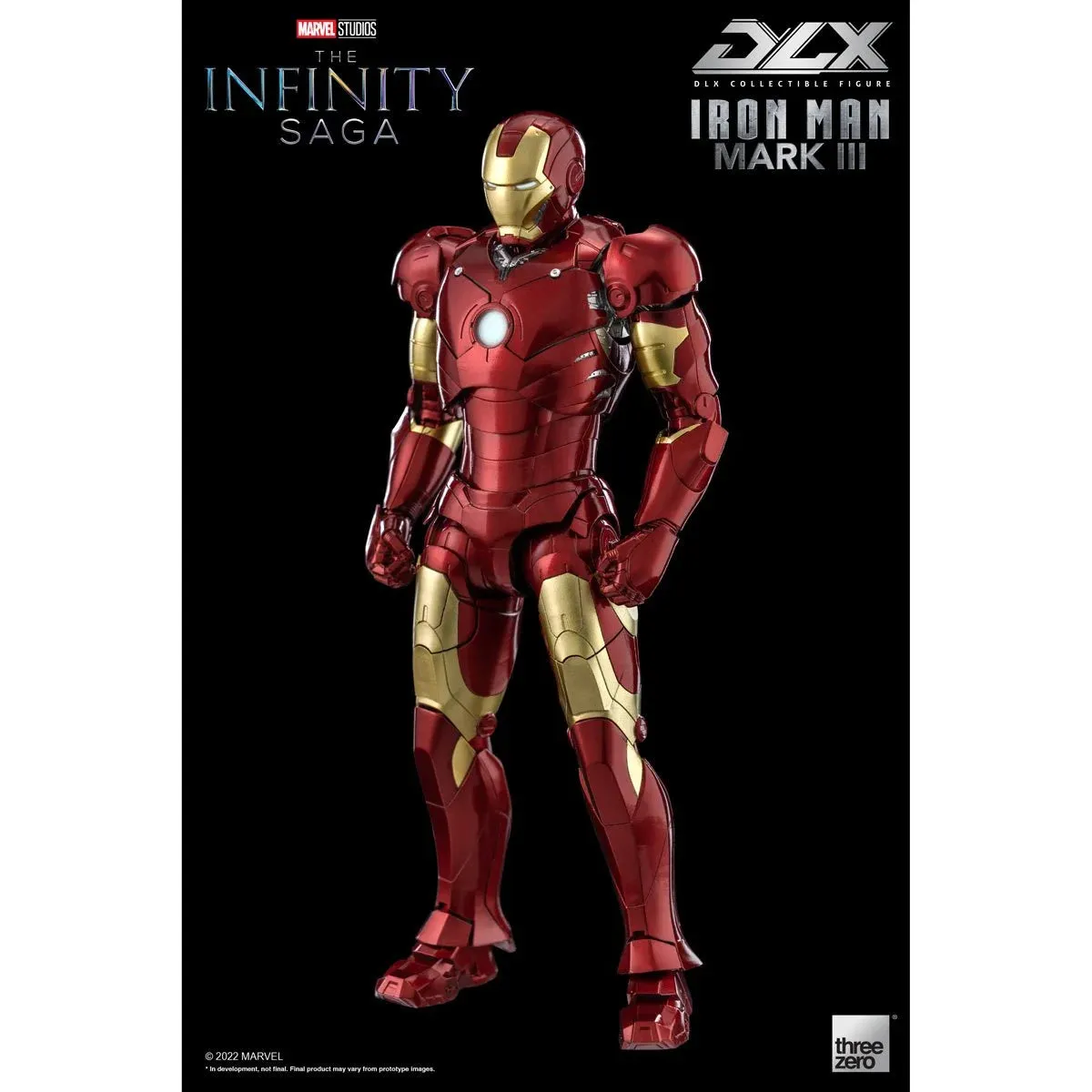 Iron Man Mark 3 Marvel The Infinity Saga DLX by Threezero