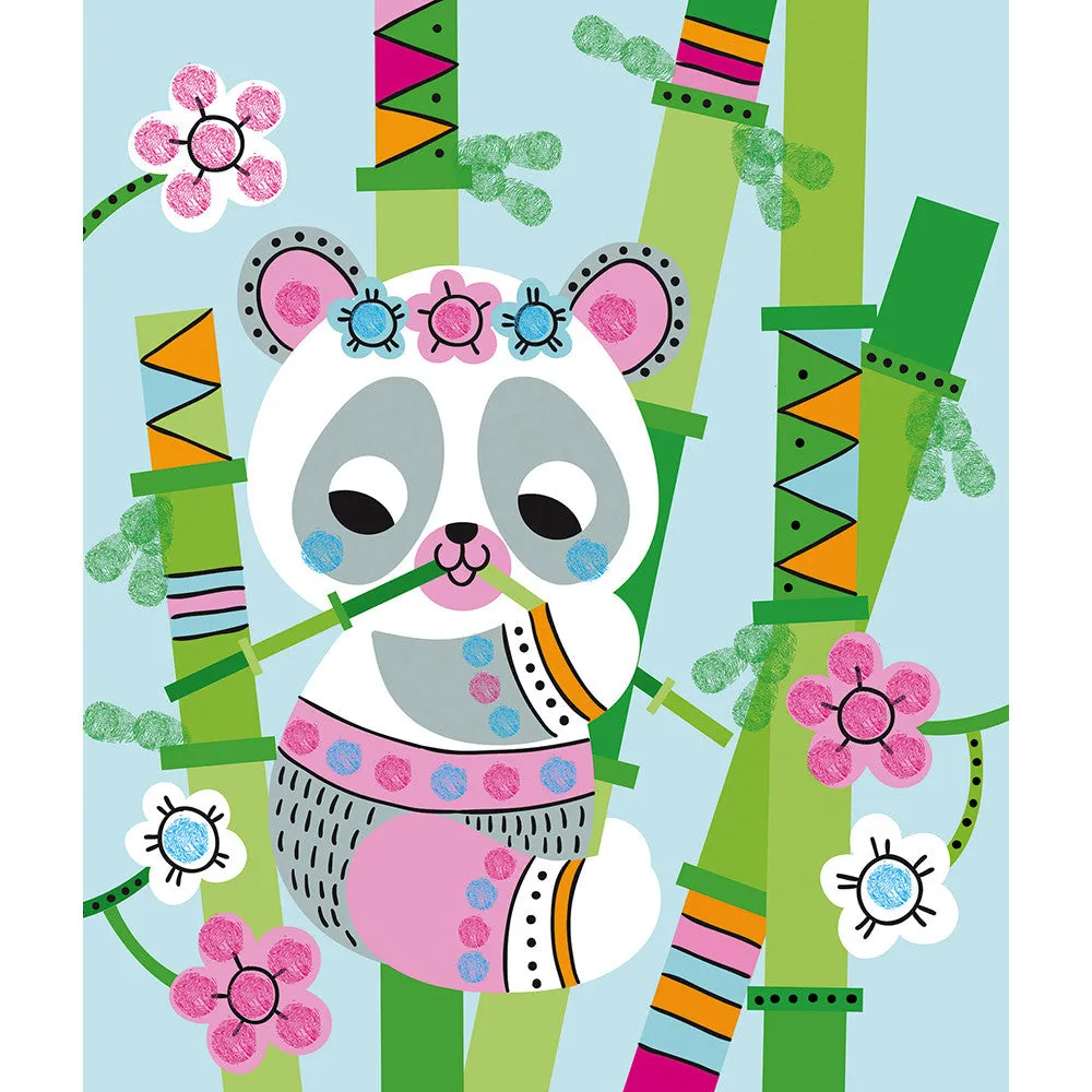 Janod Finger Ink Pad Panda and His Friend