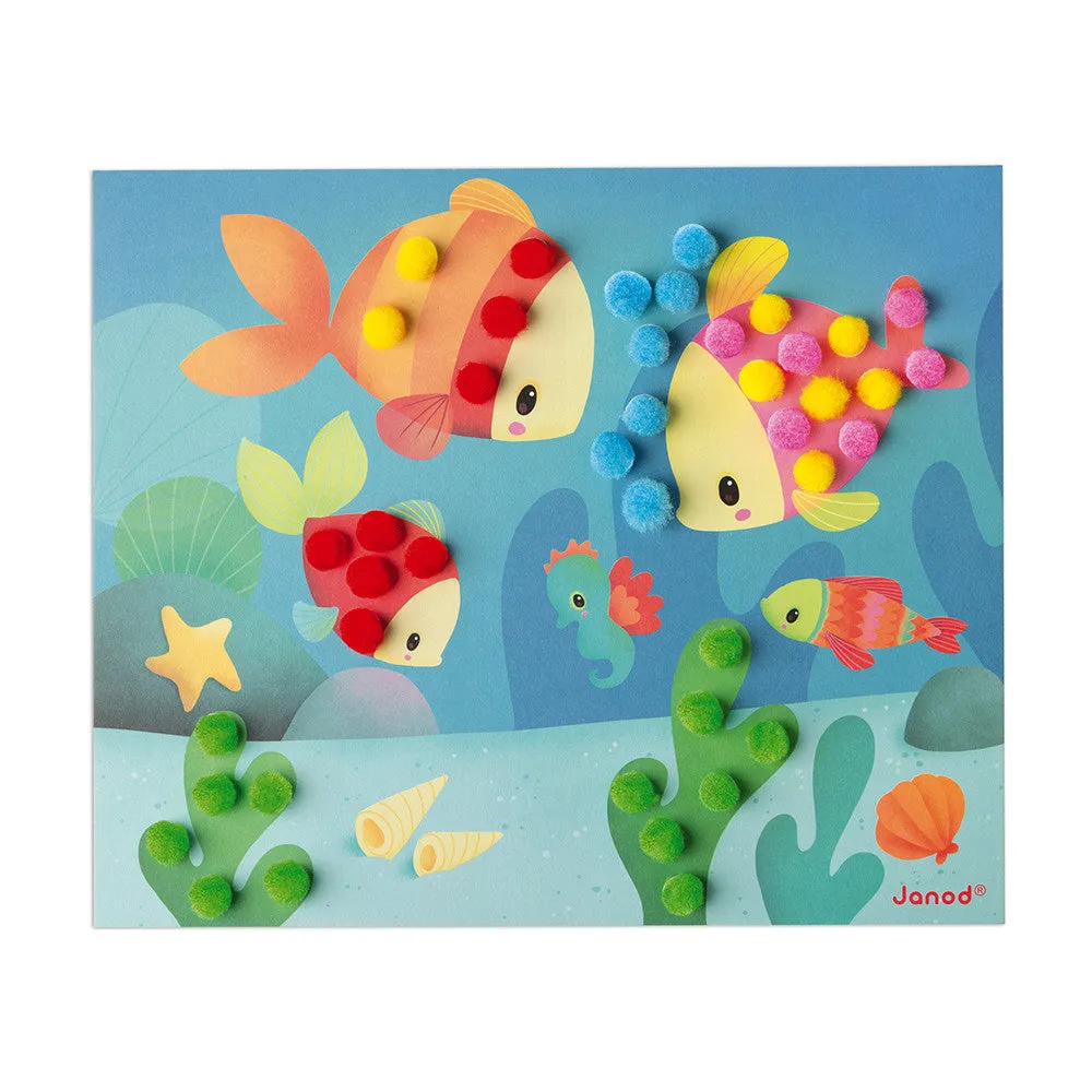 Janod Pom Pom Cards