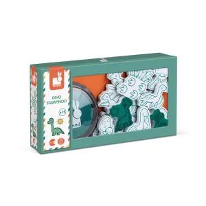 Janod Set of 15 Stampinoo Dino Stamps