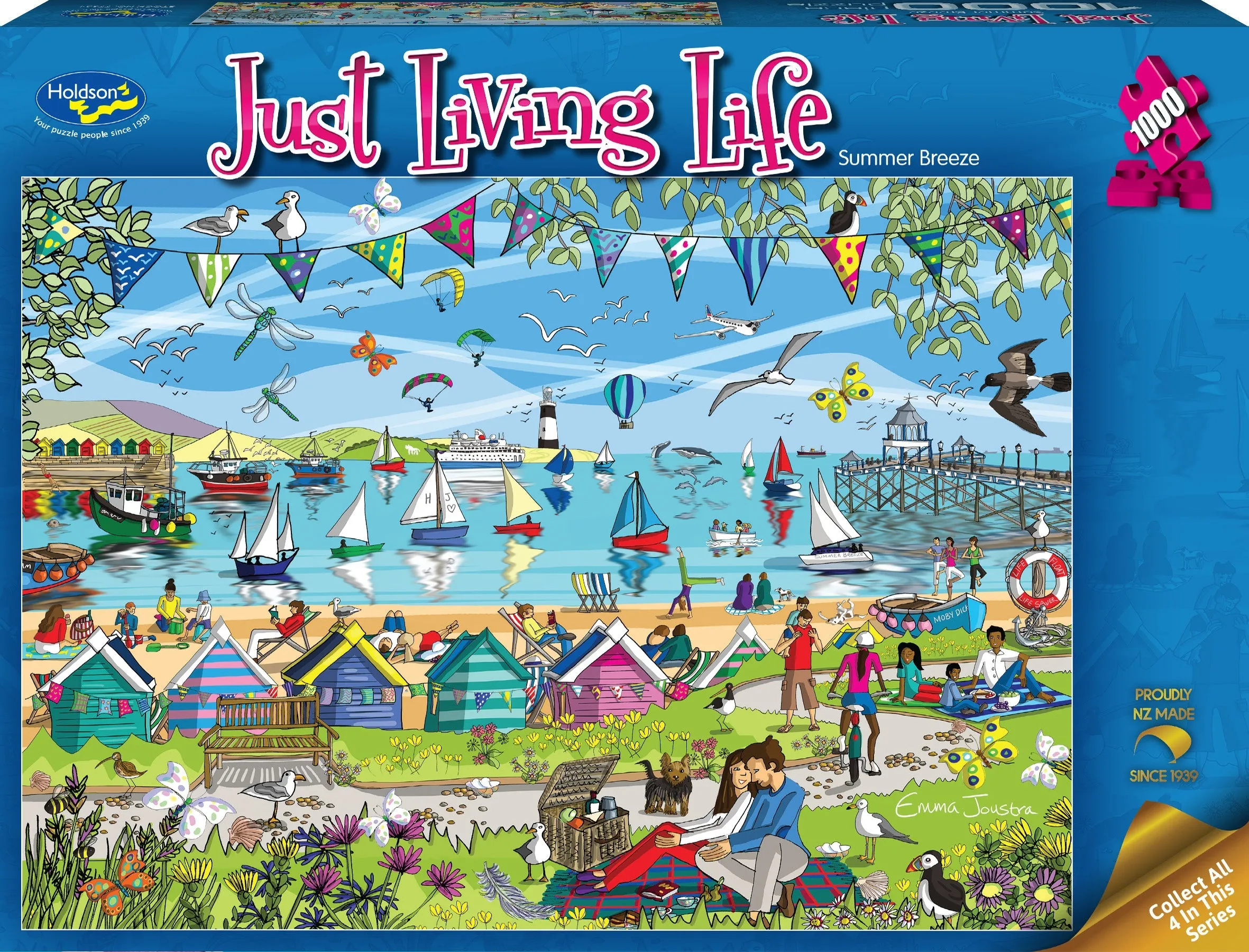 Just Living Life 1000 Piece Puzzle Summer Breeze