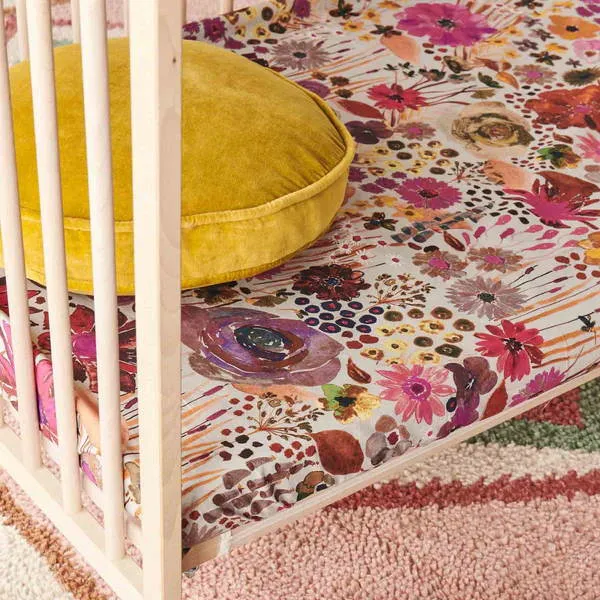 Kip and Co | Fitted Sheet | Single | Field of Dreams