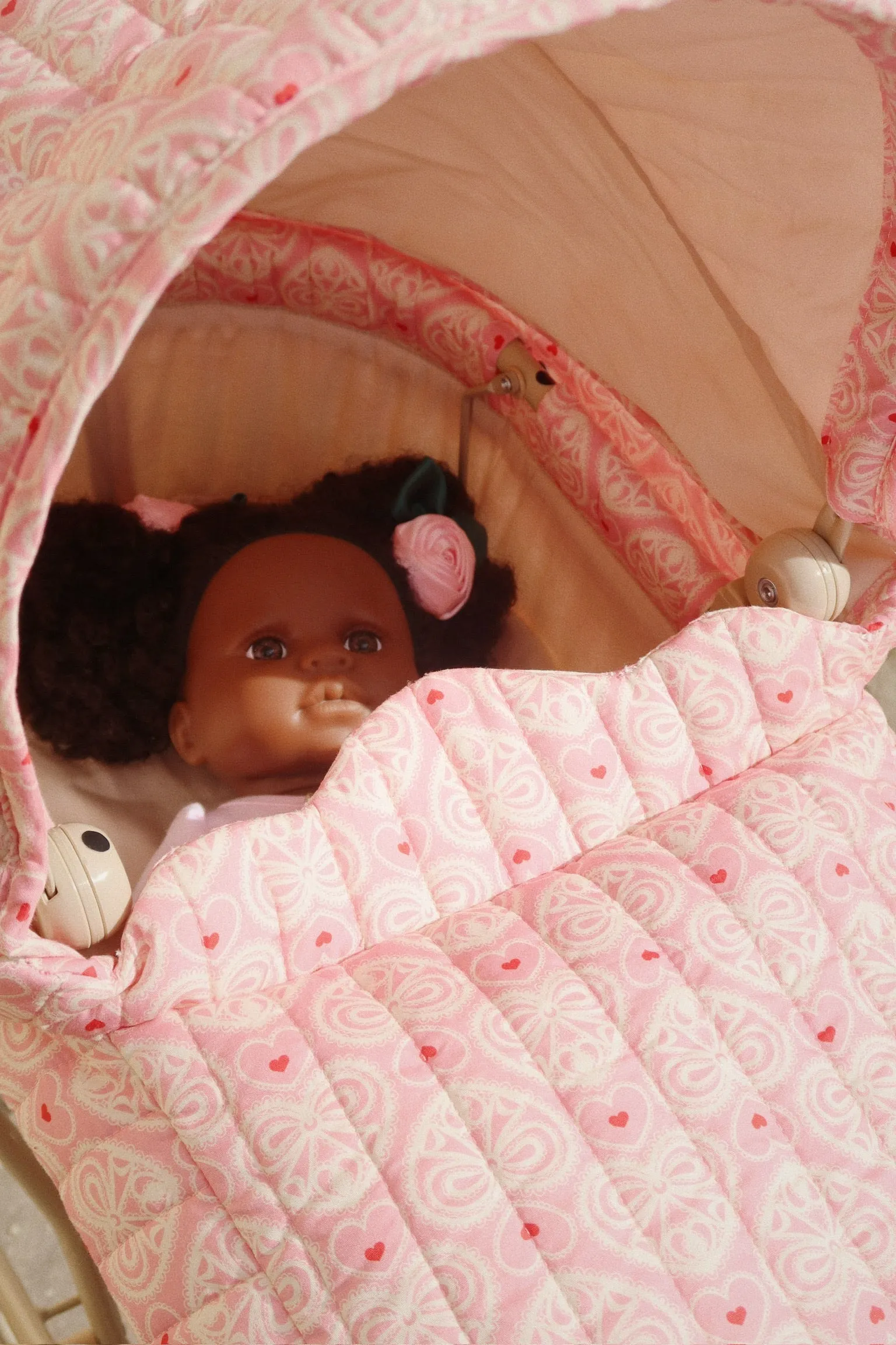 Konges Sløjd Doll Pram | Lacy Pink