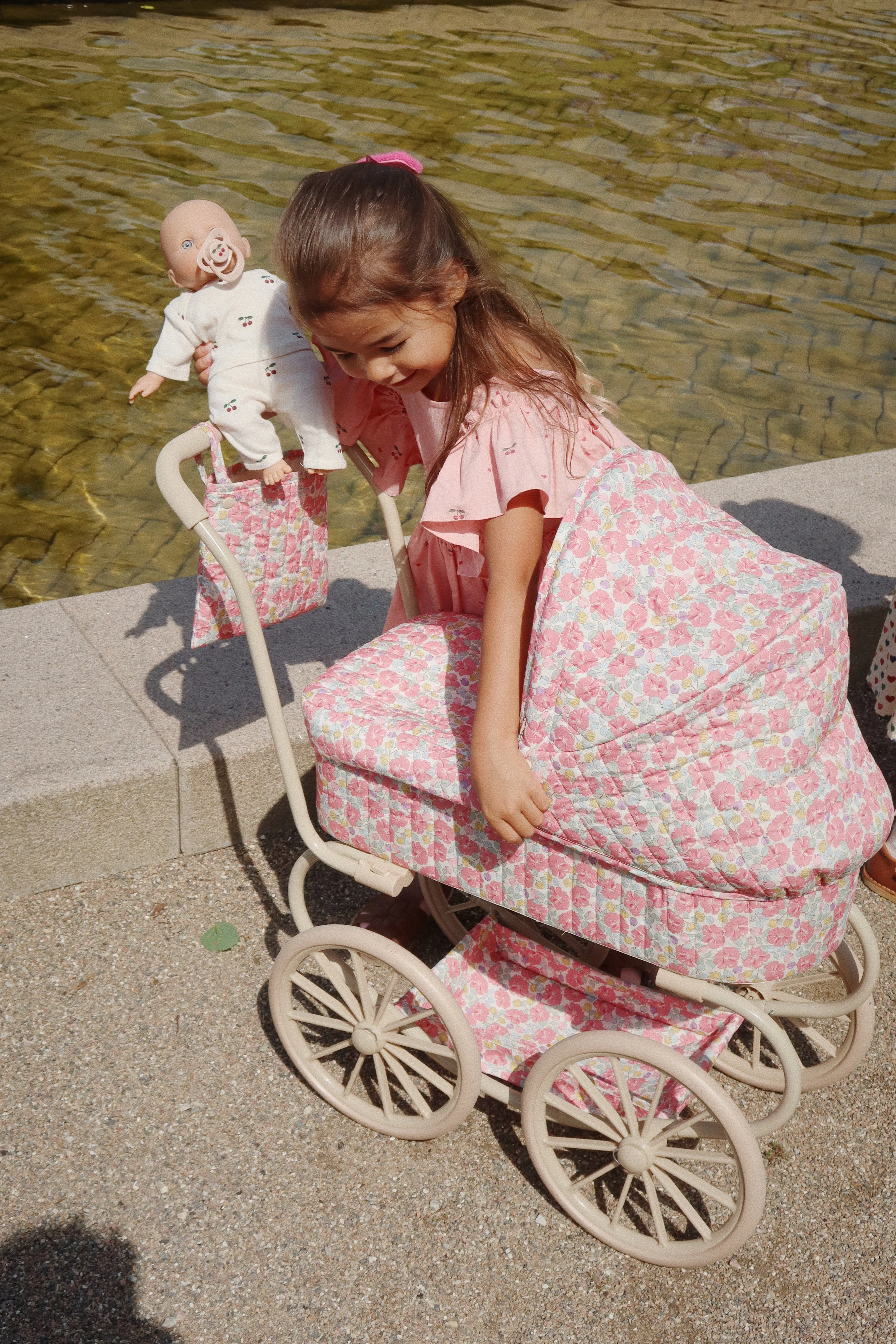 Konges Sløjd Doll Pram MINNIE | Rose Anglaise