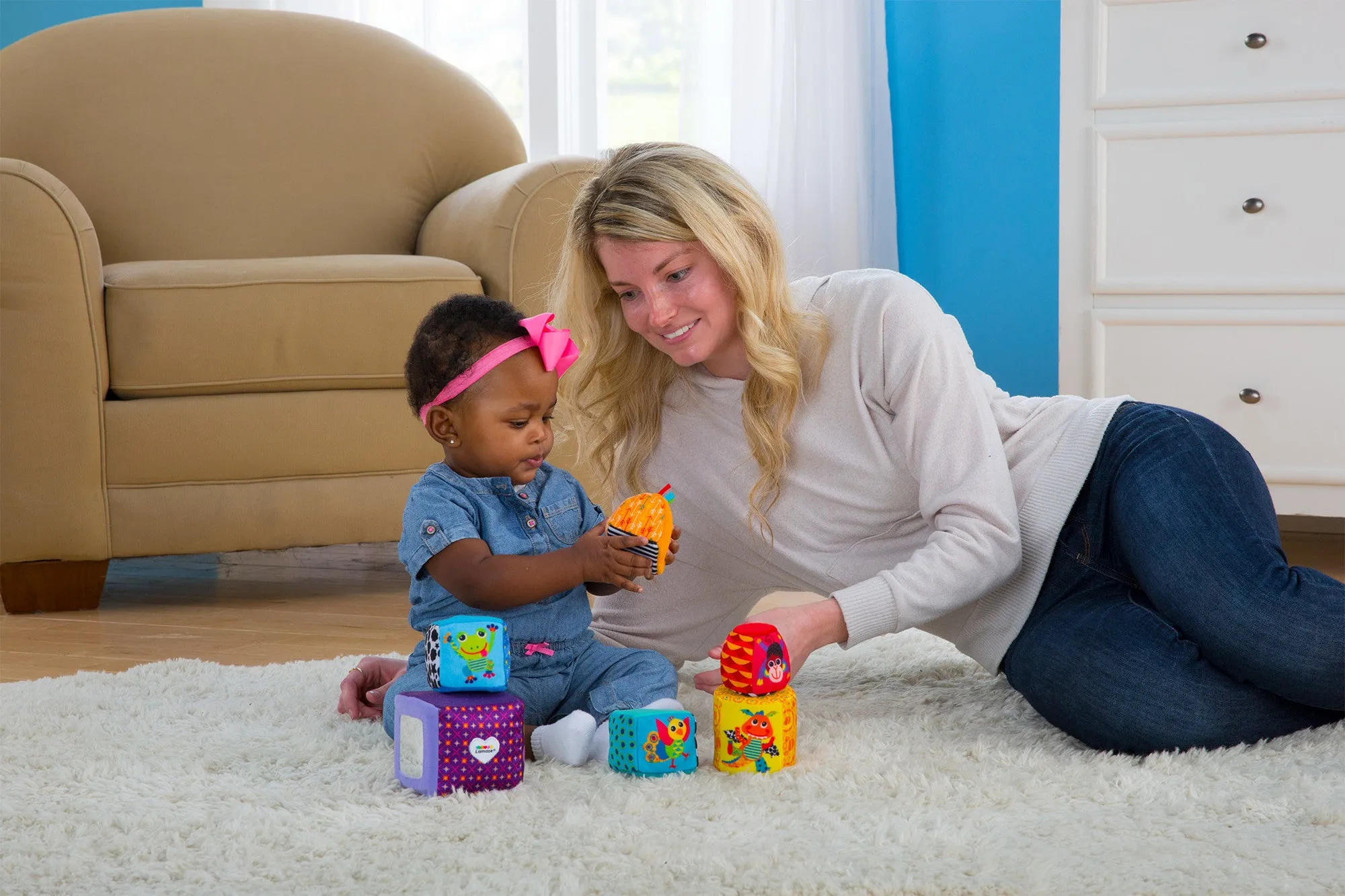 Lamaze Mix & Match Activity Blocks
