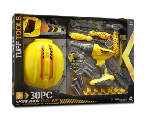 Lanard Tuff Tools 30 Piece Workshop Tool Set