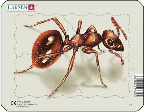 Larsen Insects Small Frame Tray Puzzle Ant