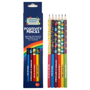 Learning Toolbox Positivity Pencils HB 6pc 17.8cm