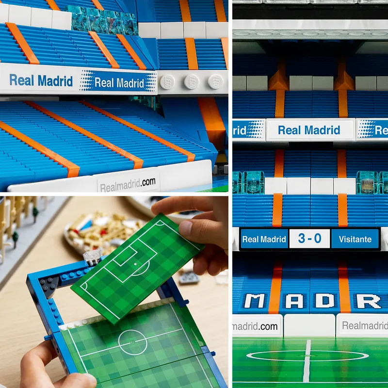 LEGO 10299 LEGO Icons Real Madrid  Santiago Bernabeu Stadium