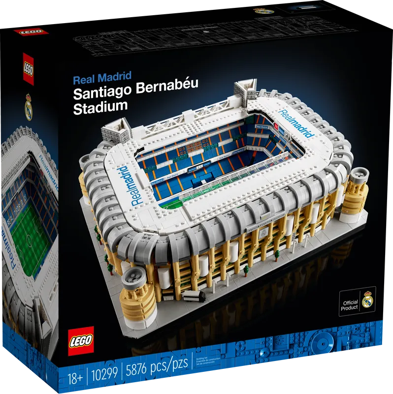 LEGO 10299 LEGO Icons Real Madrid  Santiago Bernabeu Stadium