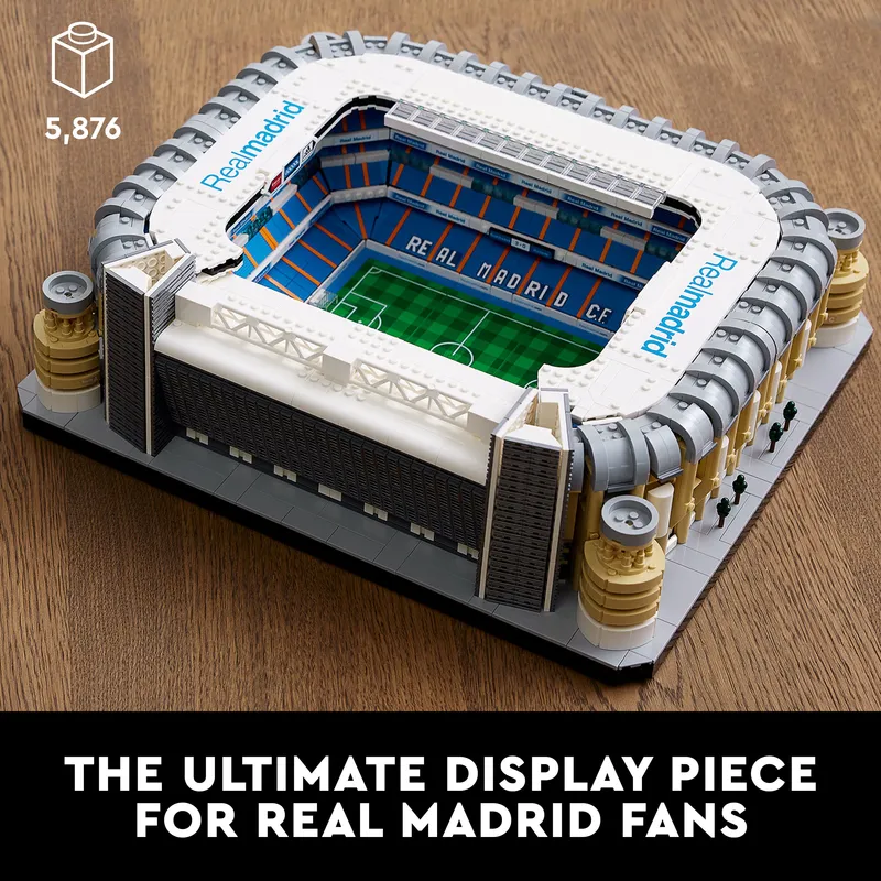 LEGO 10299 LEGO Icons Real Madrid  Santiago Bernabeu Stadium