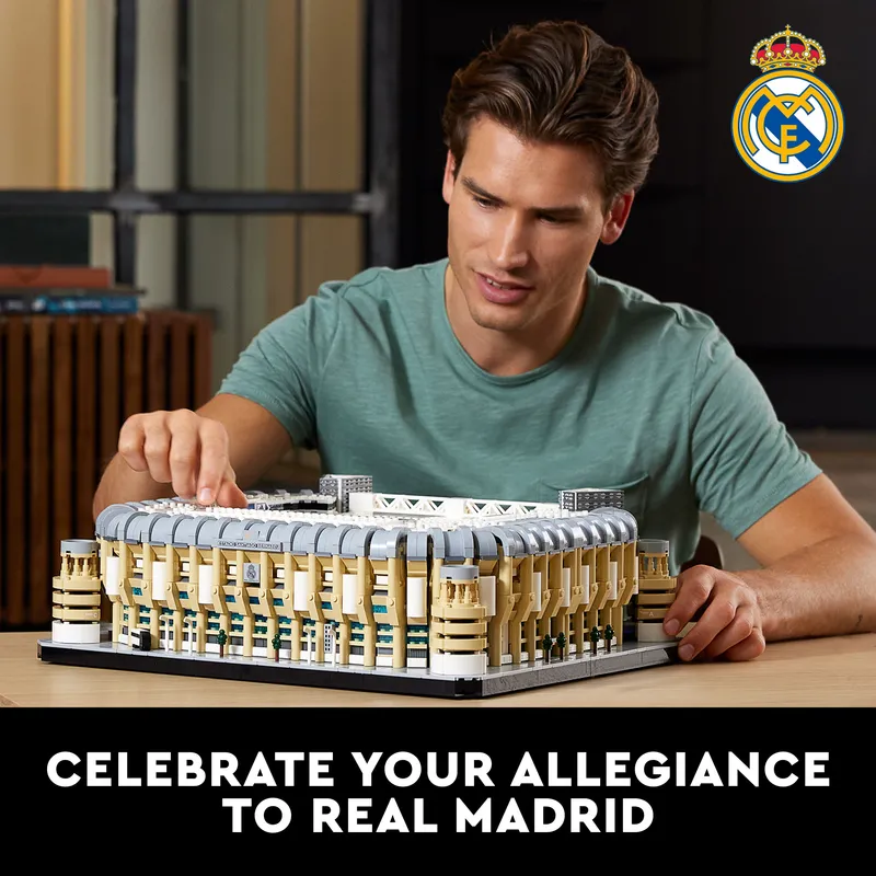 LEGO 10299 LEGO Icons Real Madrid  Santiago Bernabeu Stadium