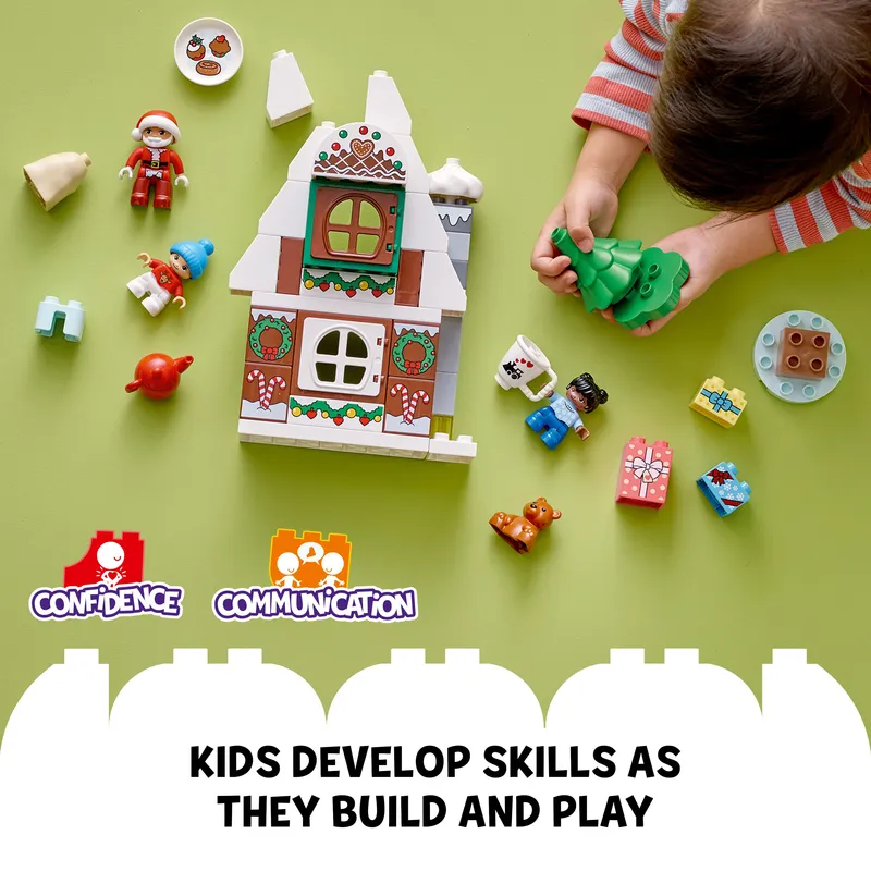 LEGO 10976 DUPLO Santa's Gingerbread House