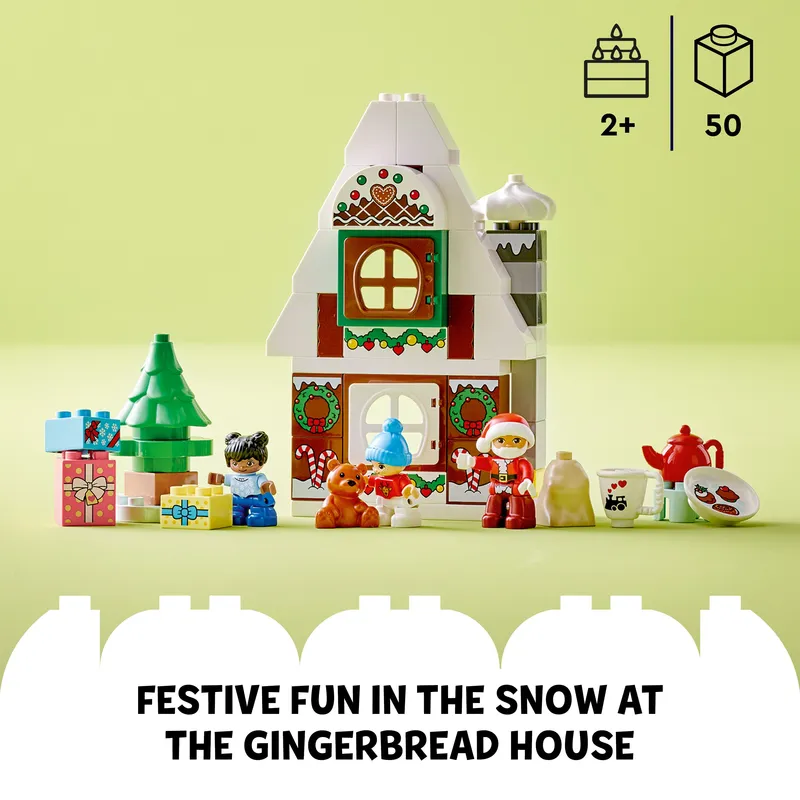 LEGO 10976 DUPLO Santa's Gingerbread House