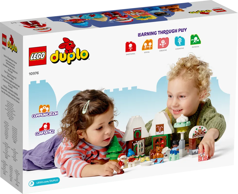 LEGO 10976 DUPLO Santa's Gingerbread House