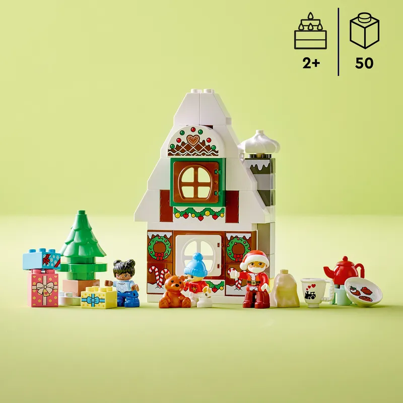 LEGO 10976 DUPLO Santa's Gingerbread House