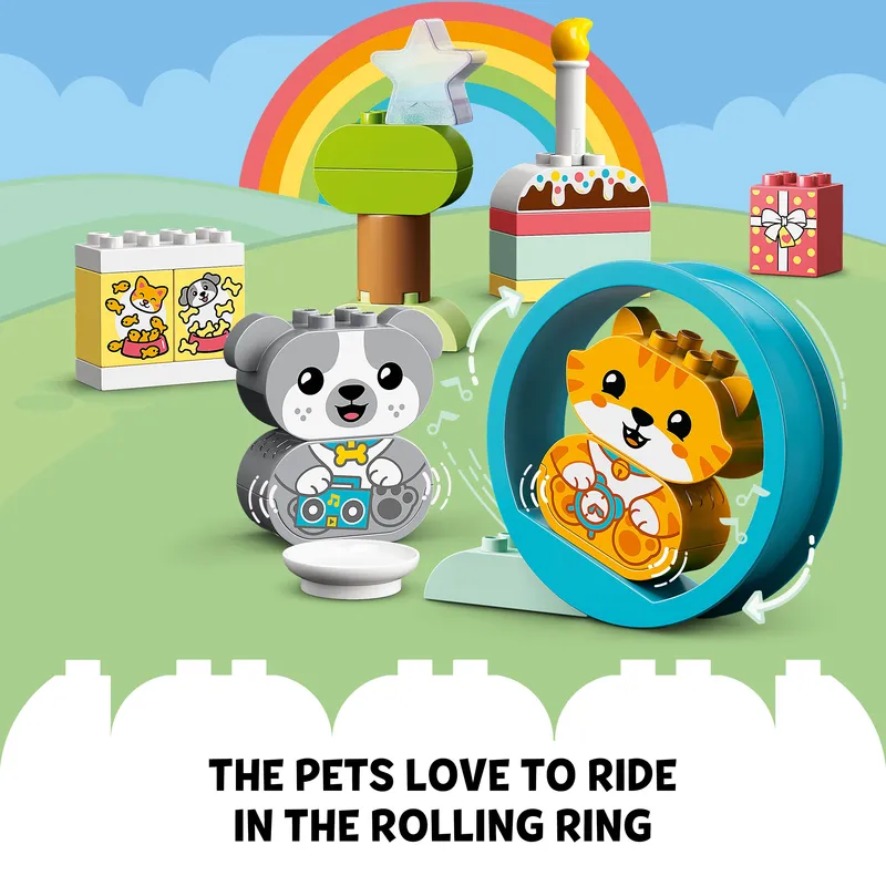 LEGO 10977 DUPLO My First Puppy & Kitten With Sounds