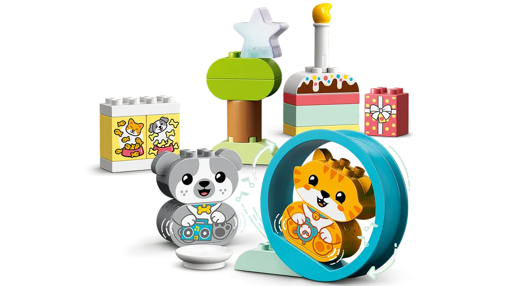 LEGO 10977 DUPLO My First Puppy & Kitten With Sounds