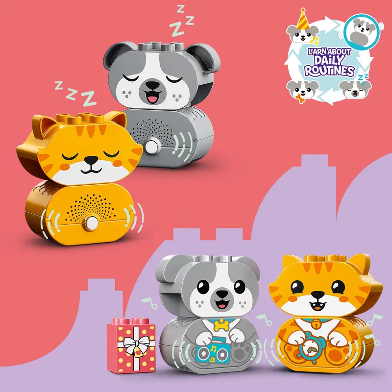 LEGO 10977 DUPLO My First Puppy & Kitten With Sounds