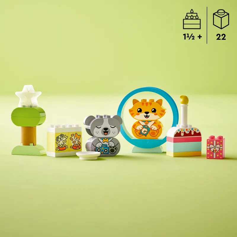 LEGO 10977 DUPLO My First Puppy & Kitten With Sounds