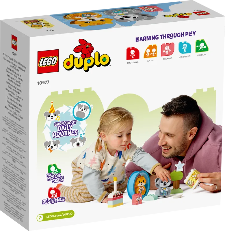 LEGO 10977 DUPLO My First Puppy & Kitten With Sounds